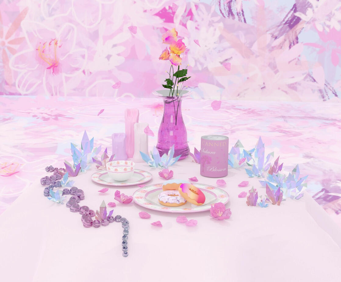 3D modeled scene